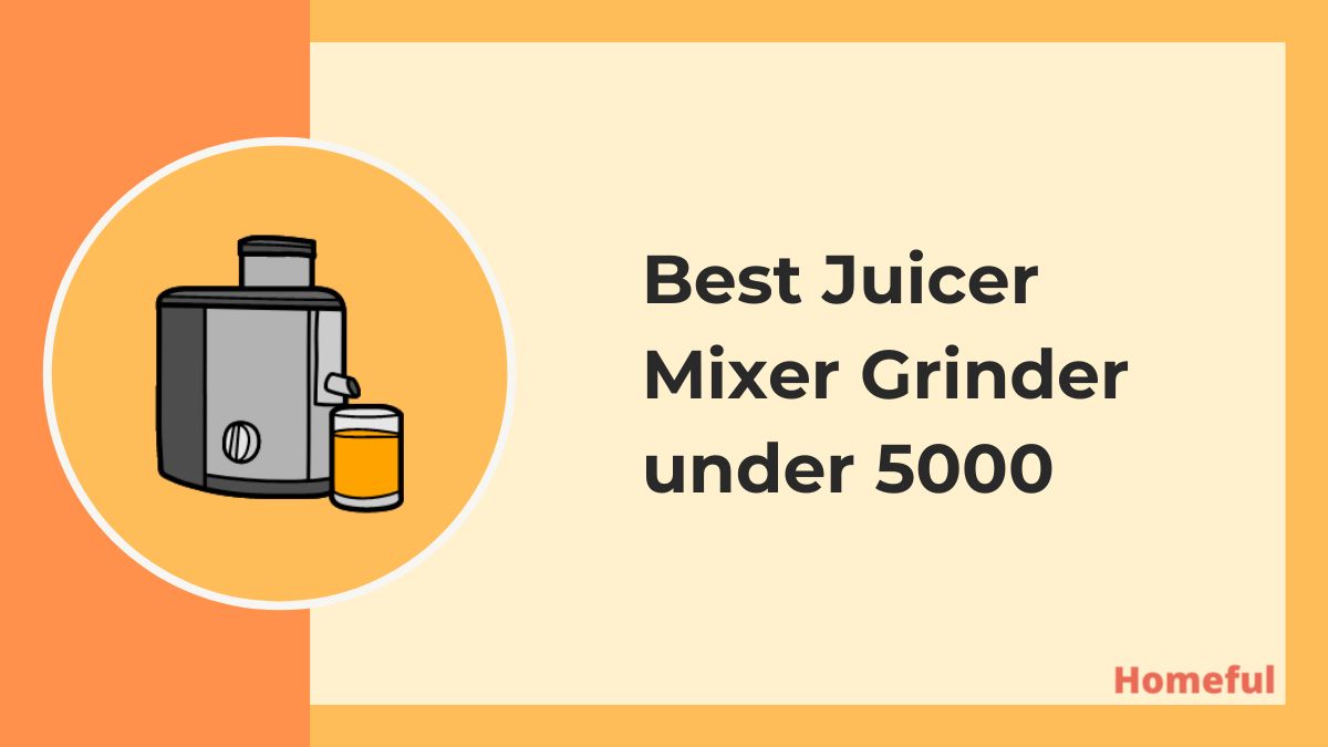 Best Juicer Mixer Grinder under 5000 in India (2023) Homeful