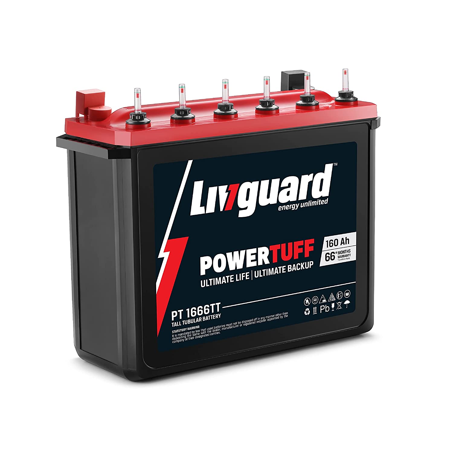 Livguard 160Ah POWERTUFF Tall Tubular