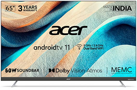 Acer 65 inches S Series Android Smart LED TV